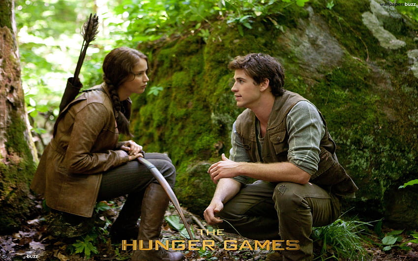 Katniss and Gale, hunger games gale HD wallpaper