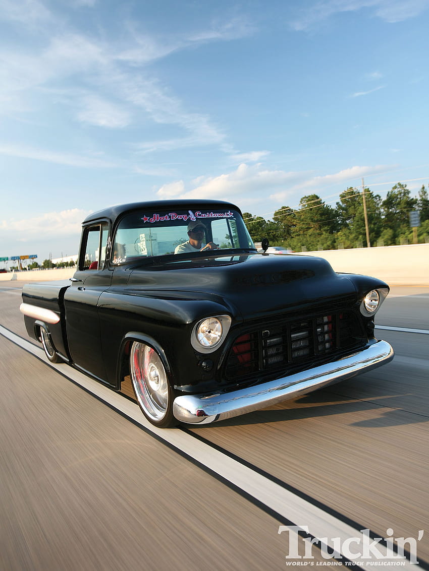 1957 Chevy Truck Right Front Angle [1200x1600] for your , Mobile & Tablet, 57 chevy trucks HD phone wallpaper