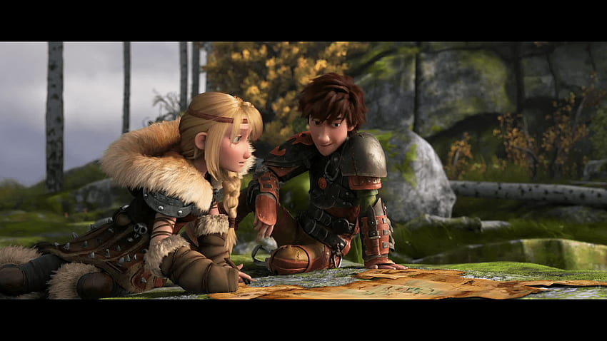 How to Train Your Dragon 2 Hiccup and Astrid HD wallpaper