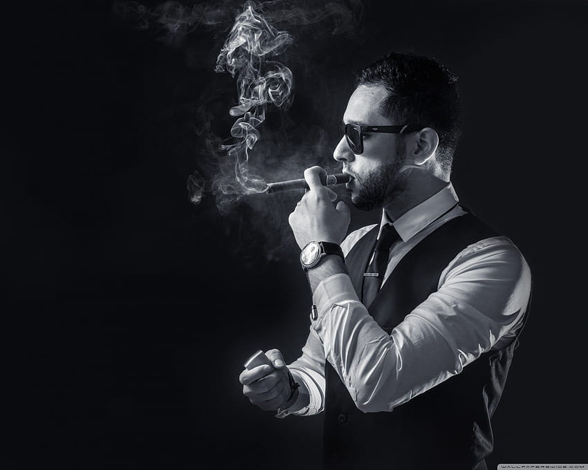 Smoke Men, smoke man HD wallpaper