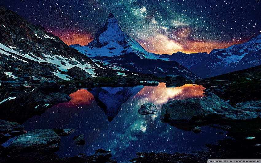 Matterhorn and Backgrounds HD wallpaper