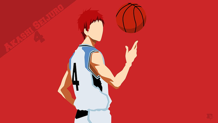 Kuroko no Basket: Akashi Seijuro Minimalist от MrRobotboy на, akashi seijuro kuroko no basket HD тапет