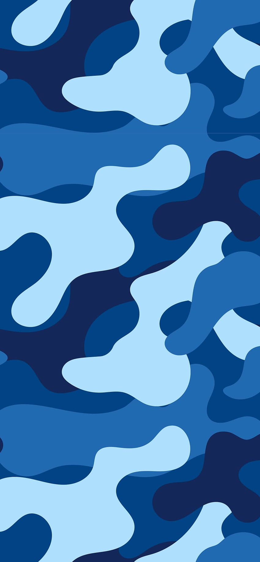 camuflagem azul Papel de parede de celular HD