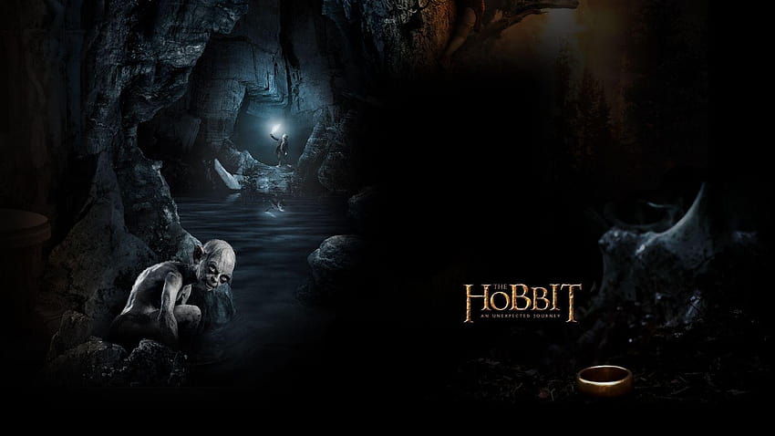Le Hobbit : Un Voyage Inattendu 14, gollum hobbit Fond d'écran HD
