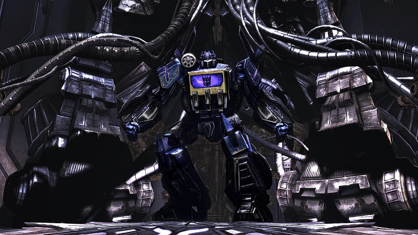 Transformers Fall of Cybertron Soundwave, transformiert Helden und Schurken HD-Hintergrundbild