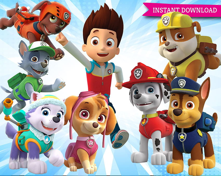 5 Paw Patrol Border, cute paw patrol HD wallpaper | Pxfuel