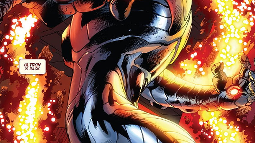 Die kranke und verdrehte Geschichte von Ultron, Marvels Lektion über die Singularität HD-Hintergrundbild