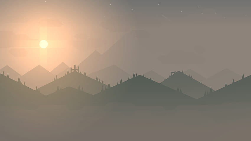 Alto's Adventure] Sunrise: Mobile, altos adventure HD wallpaper