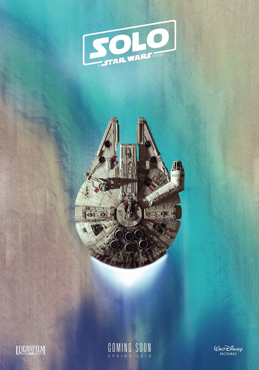 The Millennium Falcon: Das legendäre Schiff, das Lando Han in zugestand, han solo ship HD-Handy-Hintergrundbild