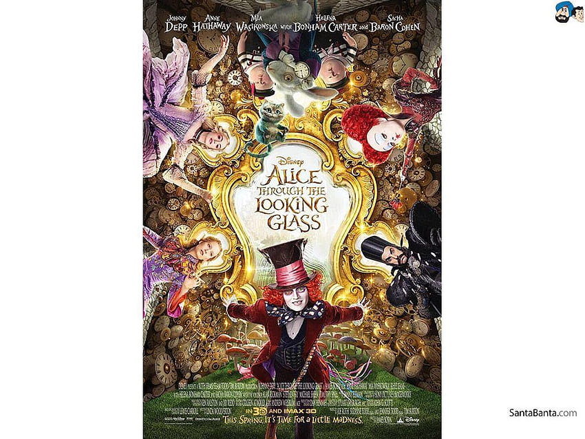 Alice in Wonderland Through the Looking Glass Movie, alice through the looking glass HD wallpaper