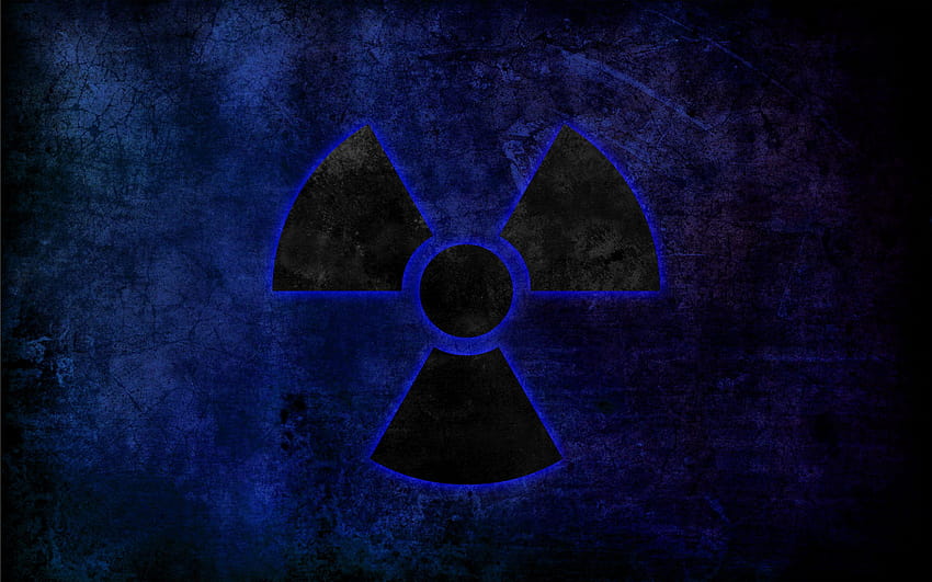 Radioactive Sign, nuke symbol HD wallpaper