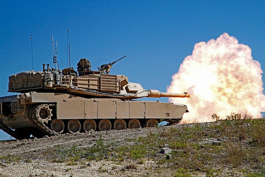 Czołg podstawowy M1A2 Abrams, nr m1a2 Tapeta HD
