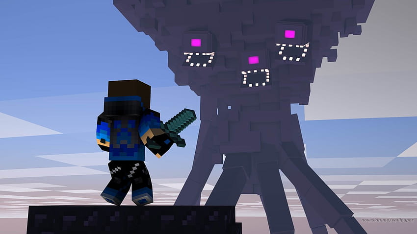 THE WITHER STORM DRAWING, Minecraft Wither Storm HD wallpaper