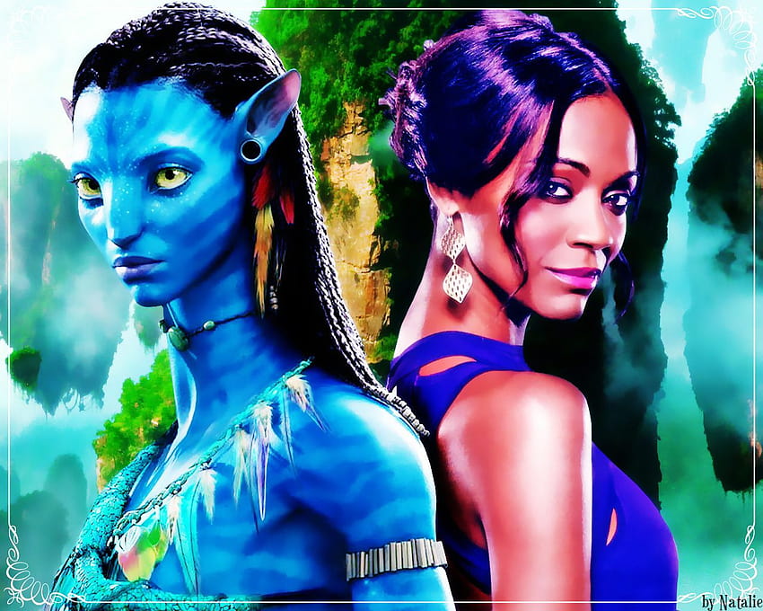 Avatar: Zoe & Neytiri :), avatar zoe saldana fondo de pantalla