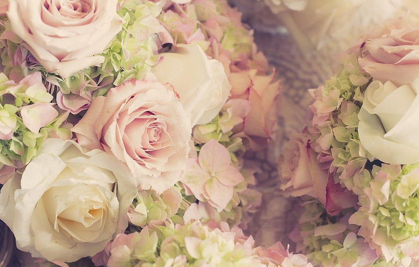 Flores de boda, flores artificiales de novia. fondo de pantalla