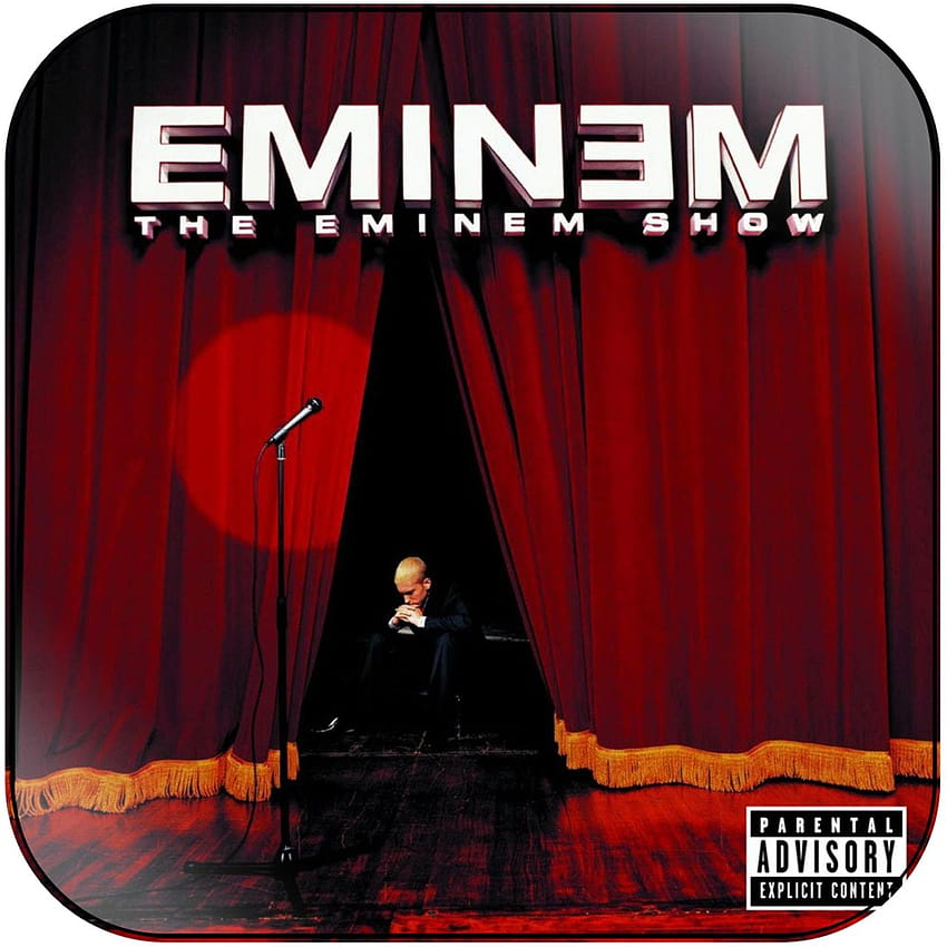 Etiqueta engomada de la portada del álbum de Eminem The Eminem Show, álbum de eminem fondo de pantalla del teléfono