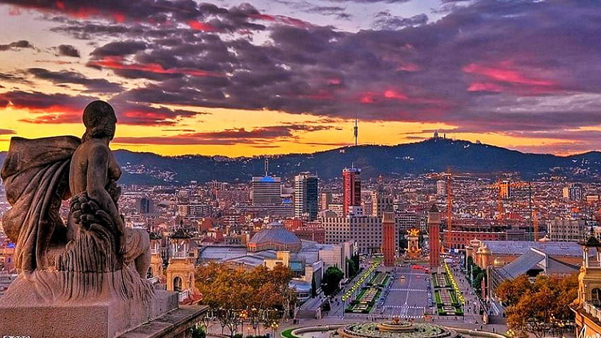 Barcelona City : for And Mobile, barcelona city HD wallpaper