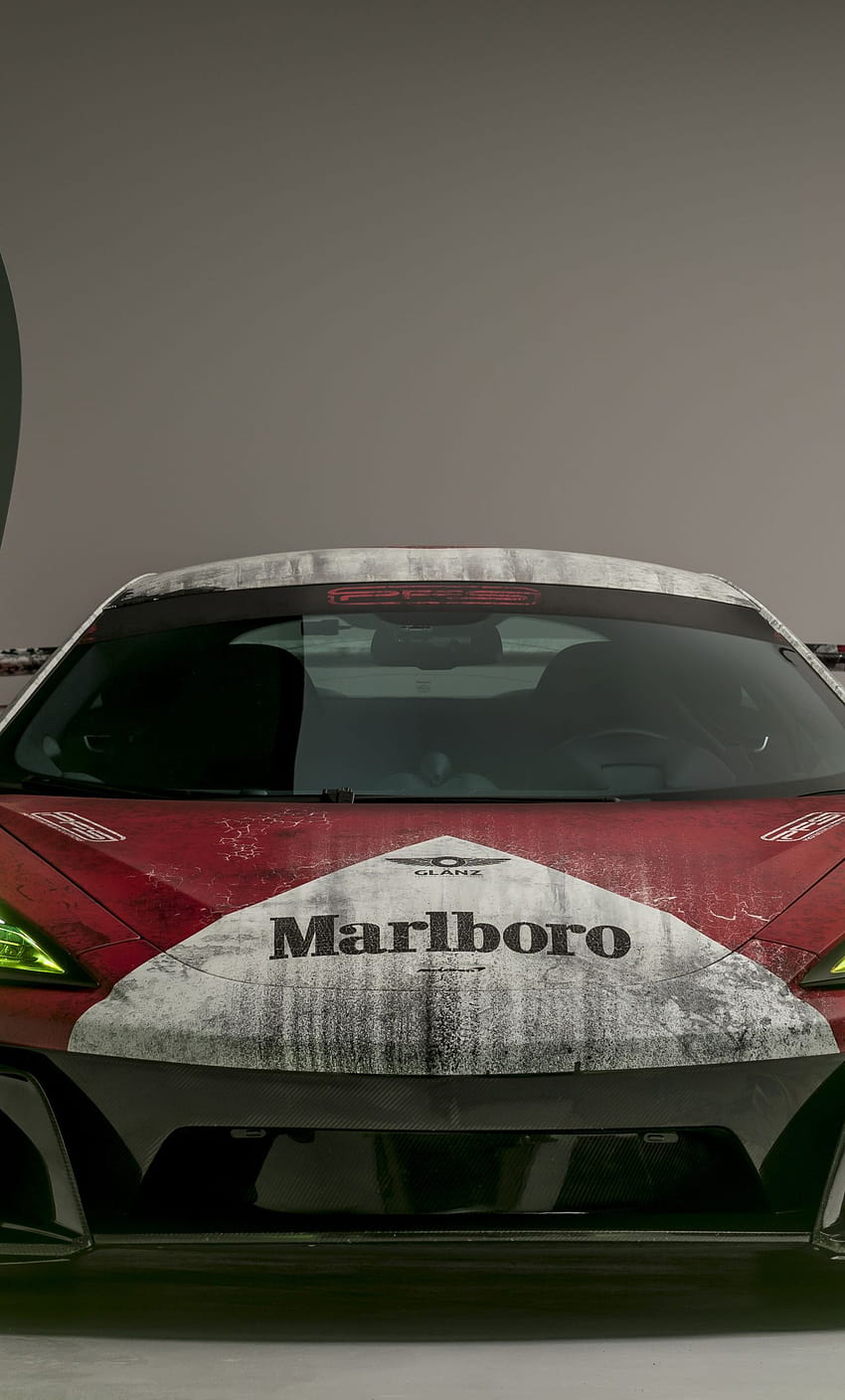 McLaren 570S, Marlboro, mobil sport, 1280x2120, marlboro iphone x wallpaper ponsel HD