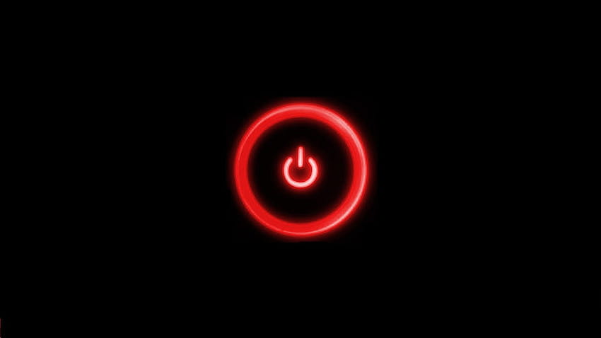 Red Electricity, power symbol HD wallpaper