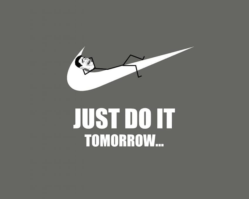 Nike tomorrow yao ming just do it, just do it later HD wallpaper