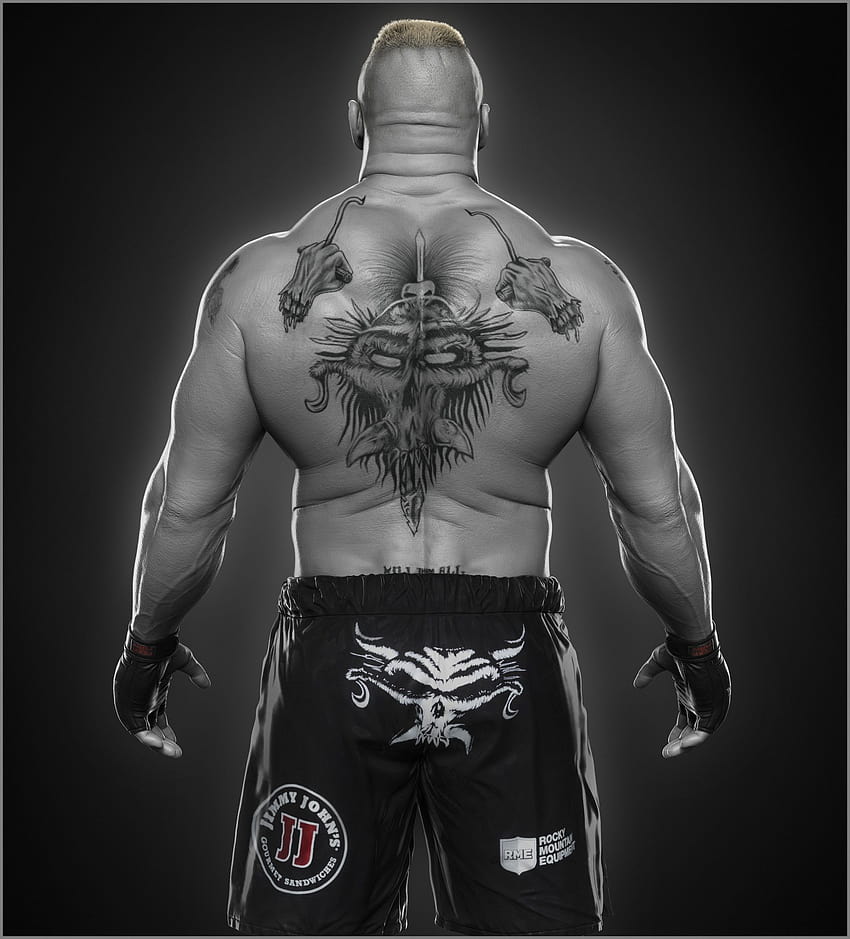 Brock lesnar Wwe Wrestling tattoos brock lesnar tattoo HD phone  wallpaper  Pxfuel