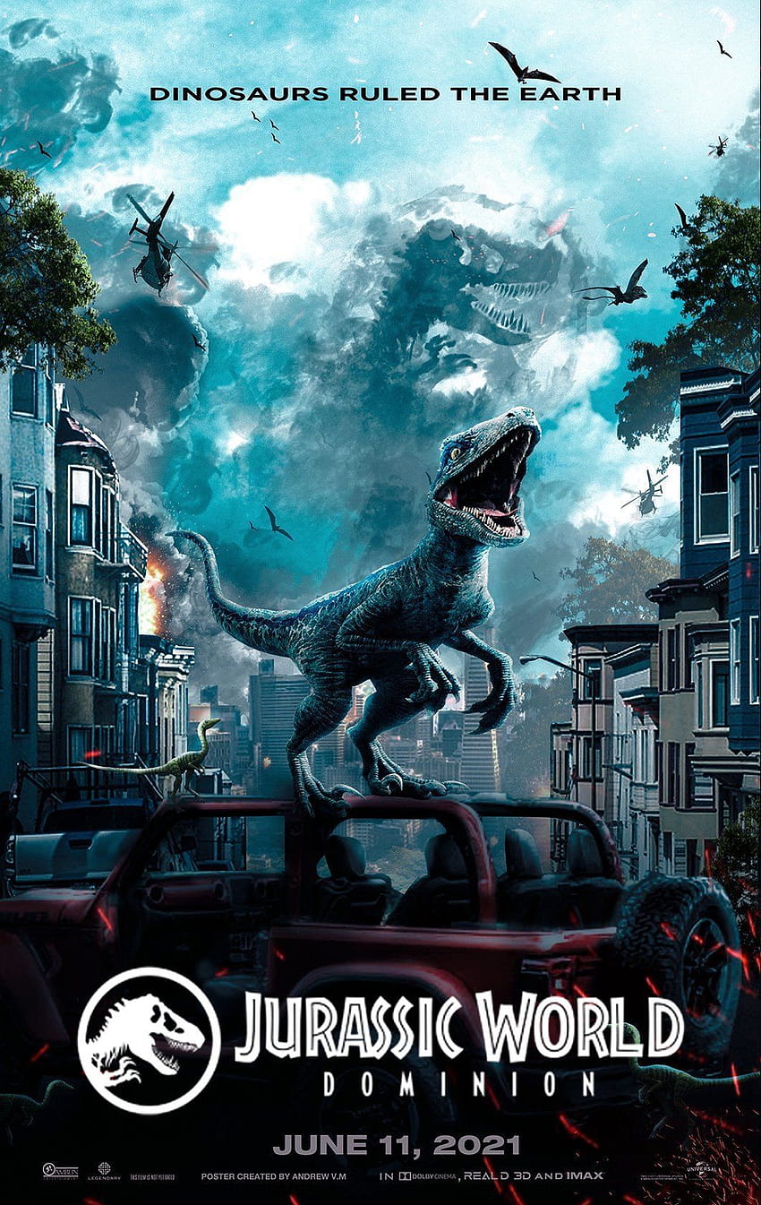 Fan Art de Jurassic World: Dominion. in 2020, jurassic world dominion HD phone wallpaper