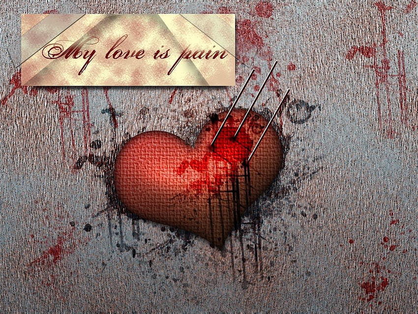 Pain of Love hurts Quotes for sad heart PIXHOME [1024x768] for your , Mobile & Tablet, sad pain HD wallpaper