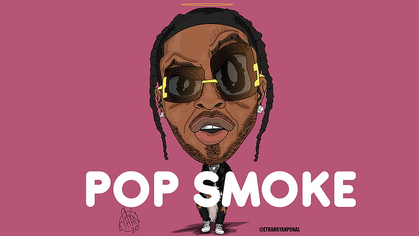 Vente et achat de musique instrumentale rap, trap, house … et de, pop smoke cartoon HD wallpaper