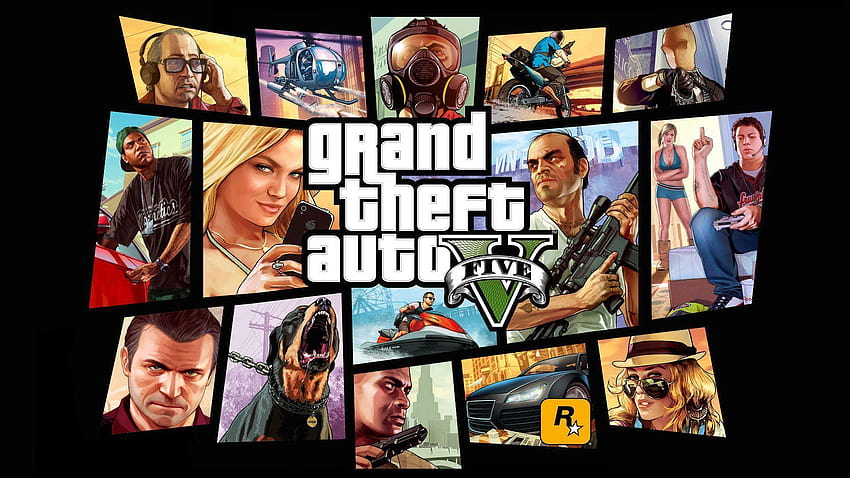 DeviantArt: เหมือนกับ GTA 5, แกรนด์ขโมยอัตโนมัติ v วอลล์เปเปอร์ HD