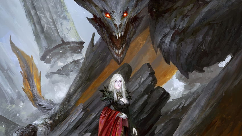 Throne Of Glass Manon And Abraxos HD wallpaper