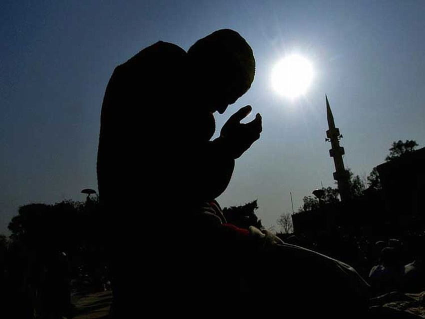 Muslimisches Beten, muslimisches Gebet HD-Hintergrundbild