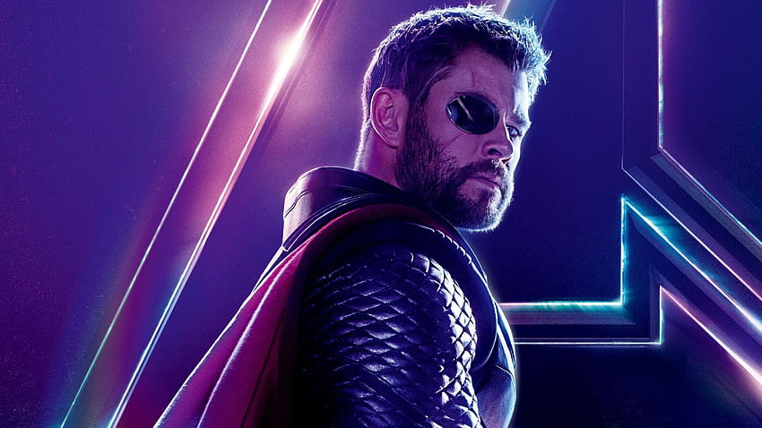 de Vengadores: Infinity War, Chris Hemsworth, Thor fondo de pantalla