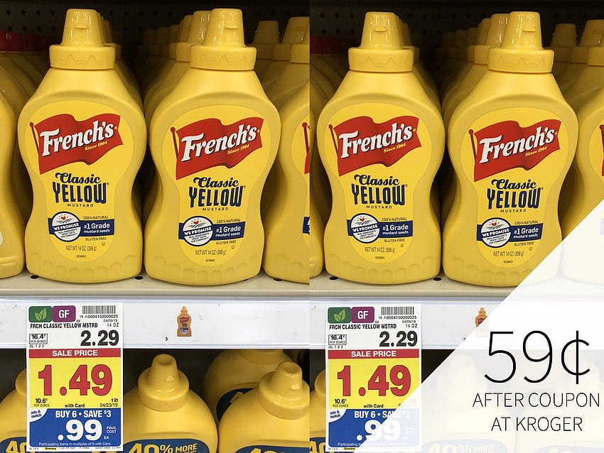 Savings On French's, Frank's and Stubb's Items – Cheap Mustard At Kroger HD wallpaper
