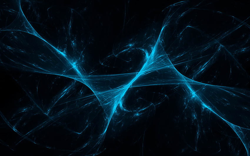 Abstract Black Blue, dark blue and black abstract background HD wallpaper