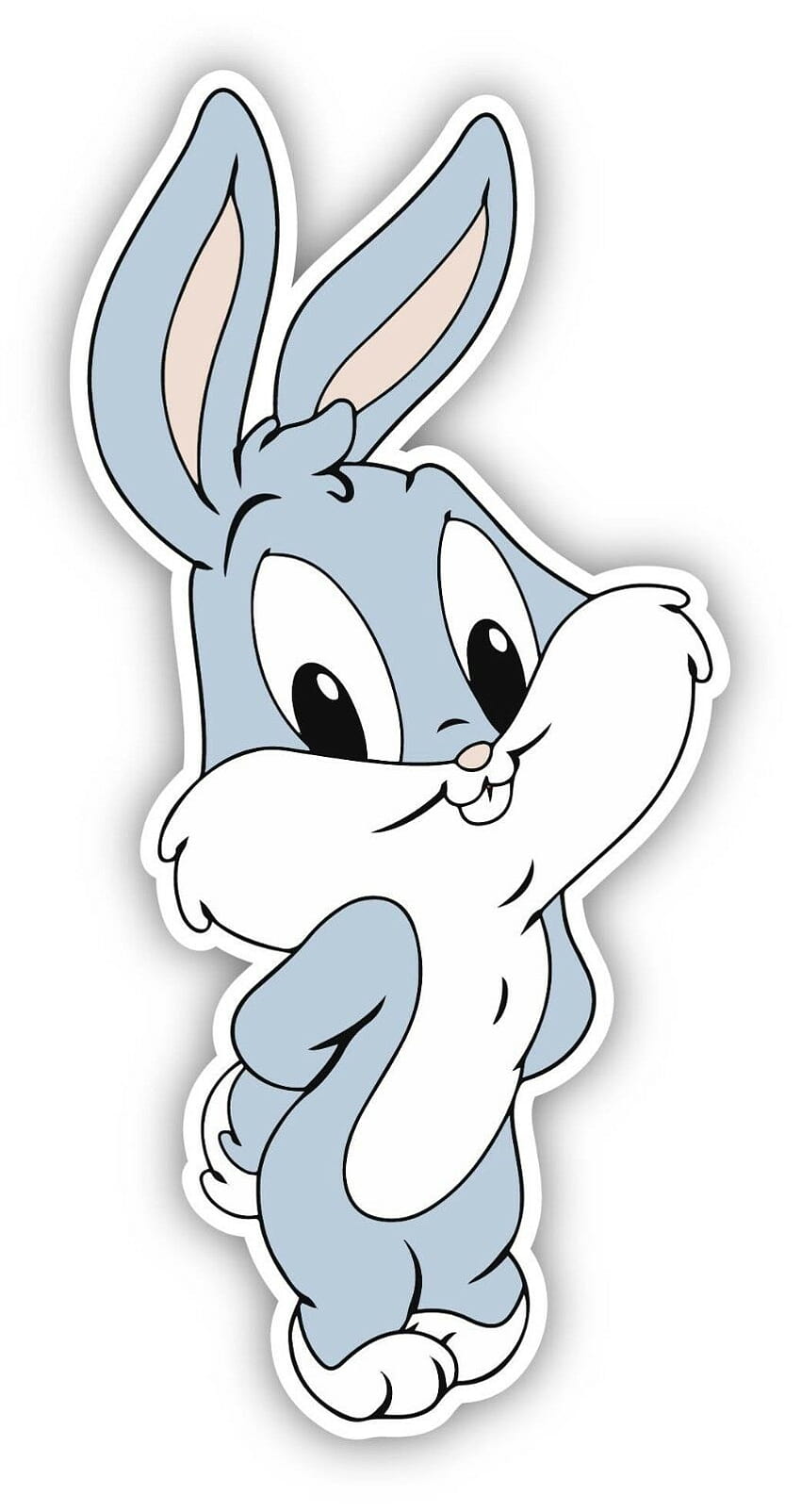 Baby Bugs Bunny การ์ตูนสติกเกอร์รูปลอกแล็ปท็อปผนังรถโทรศัพท์ Looney Tunes, bugs bunny baby วอลล์เปเปอร์โทรศัพท์ HD