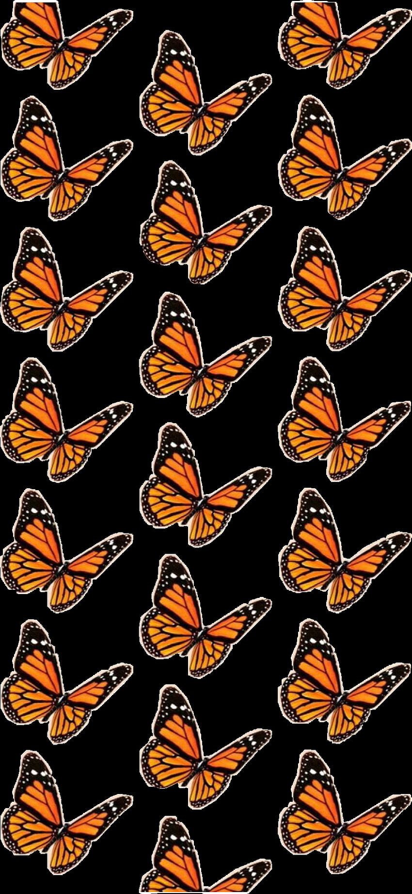 Aesthetic Butterfly Backgrounds, brown aesthetic butterfly HD phone ...