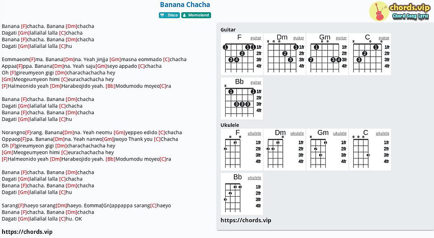 Chord: Banana Chacha HD wallpaper | Pxfuel