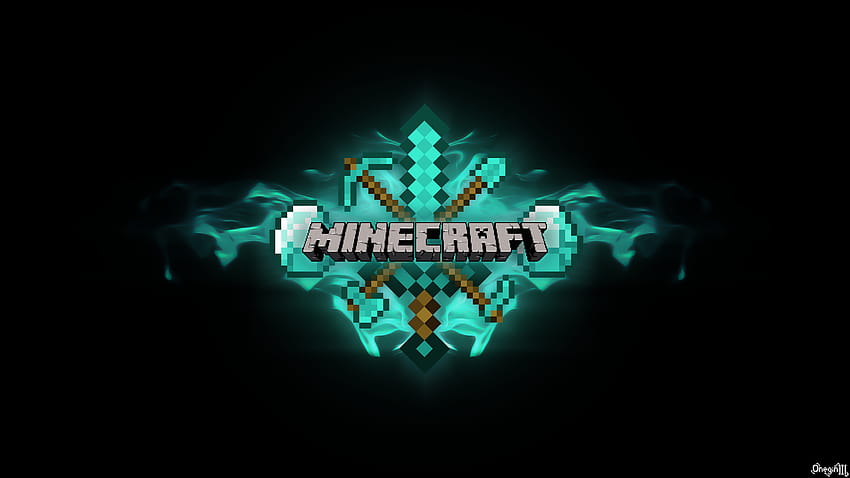 Cooles Minecraft gepostet von Zoey Cunningham, Neonminecraft HD-Hintergrundbild