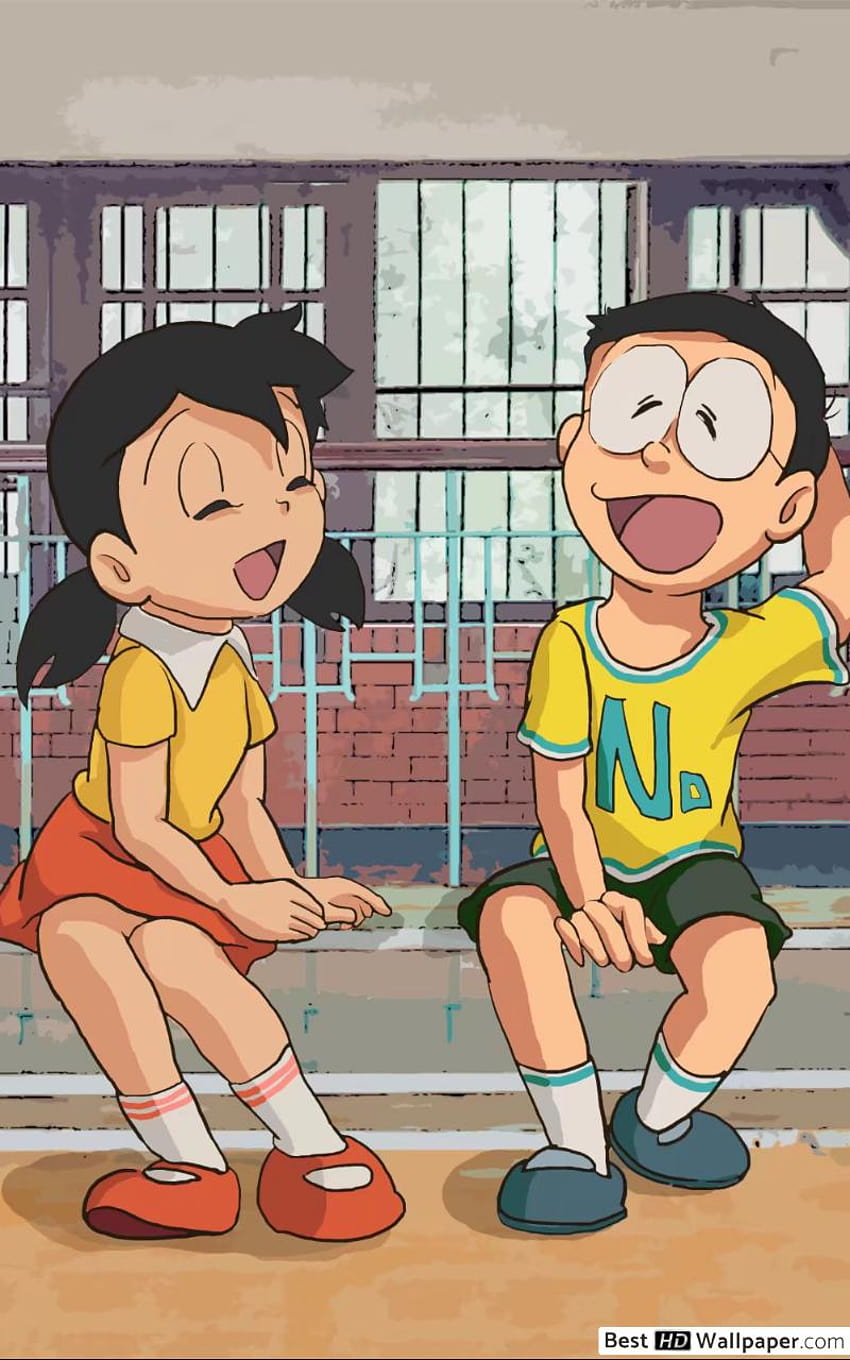 Nobita Nobi & Shizuka Minamoto HD phone wallpaper