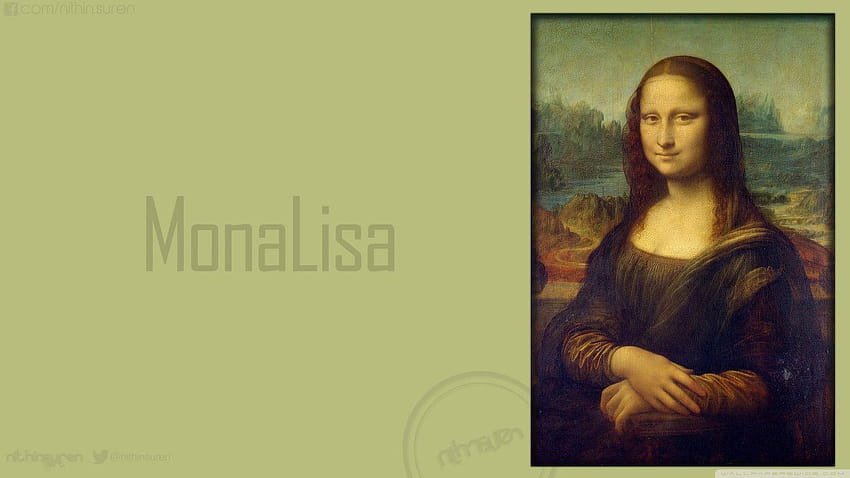 Mona Lisa fondo de pantalla