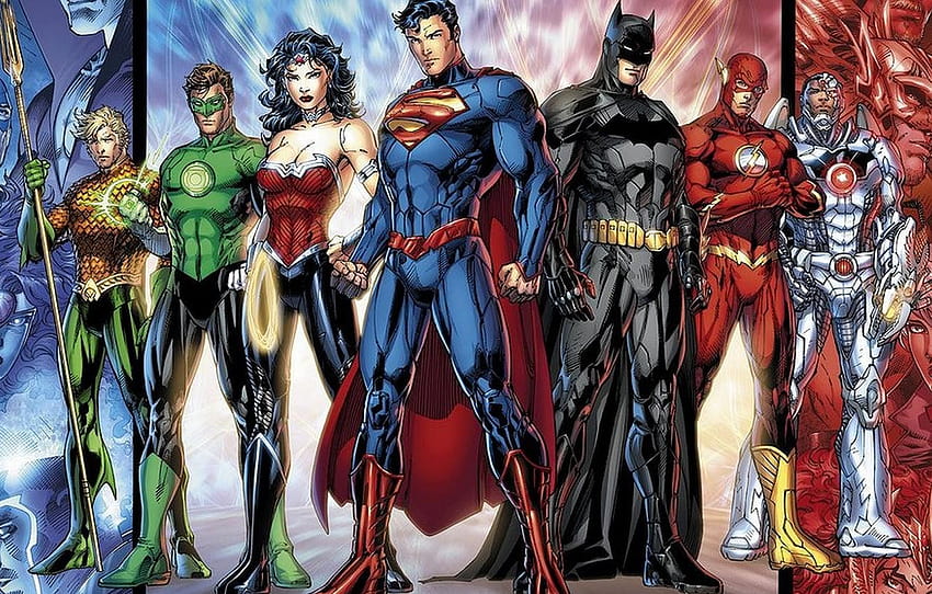 Mujer Maravilla, Batman, Superman, dc comics, Cyborg, superman batman mujer  maravilla fondo de pantalla | Pxfuel