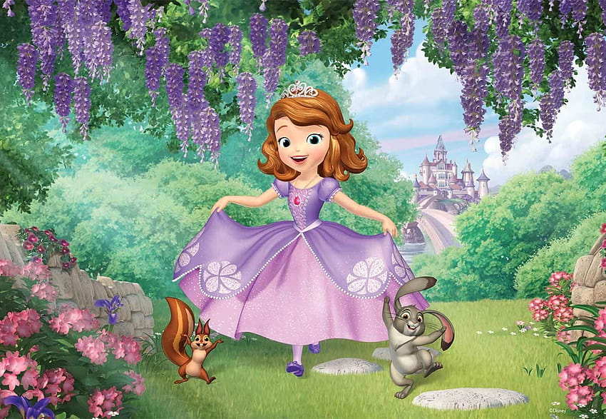 Sofia The First Disney Kamos , Princess Castle fondo de pantalla