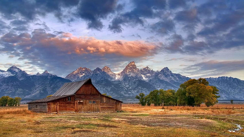 Wyoming, parc national de grand teton Fond d'écran HD