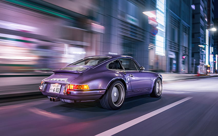 Porsche 911 réinventée par le chanteur, les voitures, les arrière-plans et la chanteuse porsche Fond d'écran HD