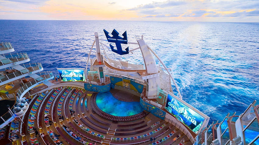Allure Of The Seas, Royal Caribbean HD тапет