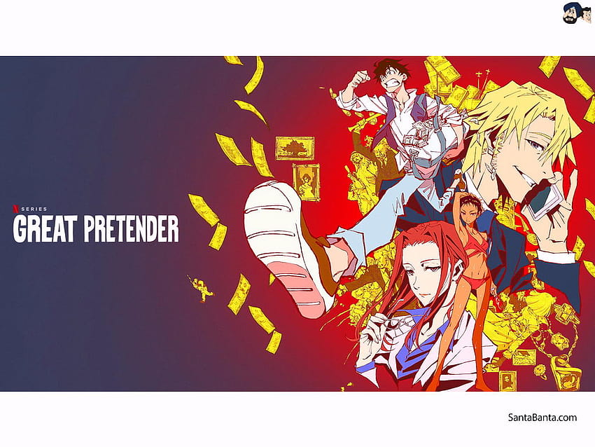 A Netflix animation series, `Great Pretender`, anime netflix HD wallpaper