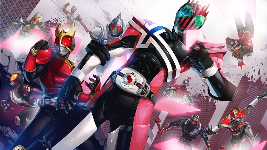Dekade Kamen Rider, pengendara heisei Wallpaper HD