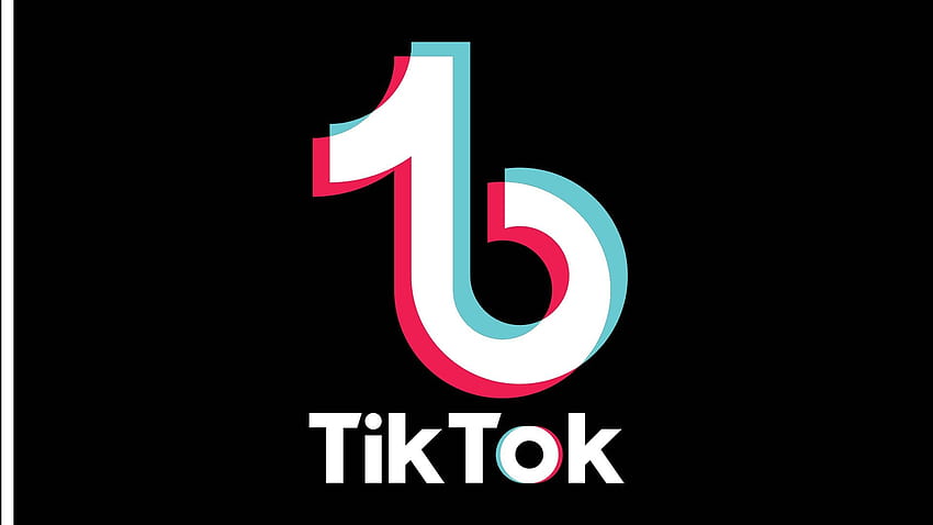 logotipo de tik tok, tik tok fondo de pantalla