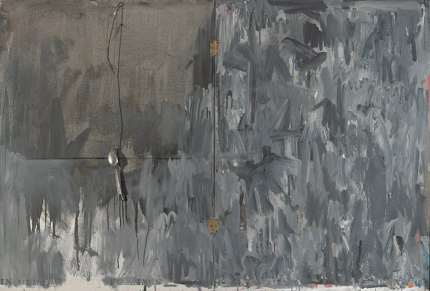 Come un dipinto grigio può spezzarti il ​​cuore, Jasper Johns Sfondo HD