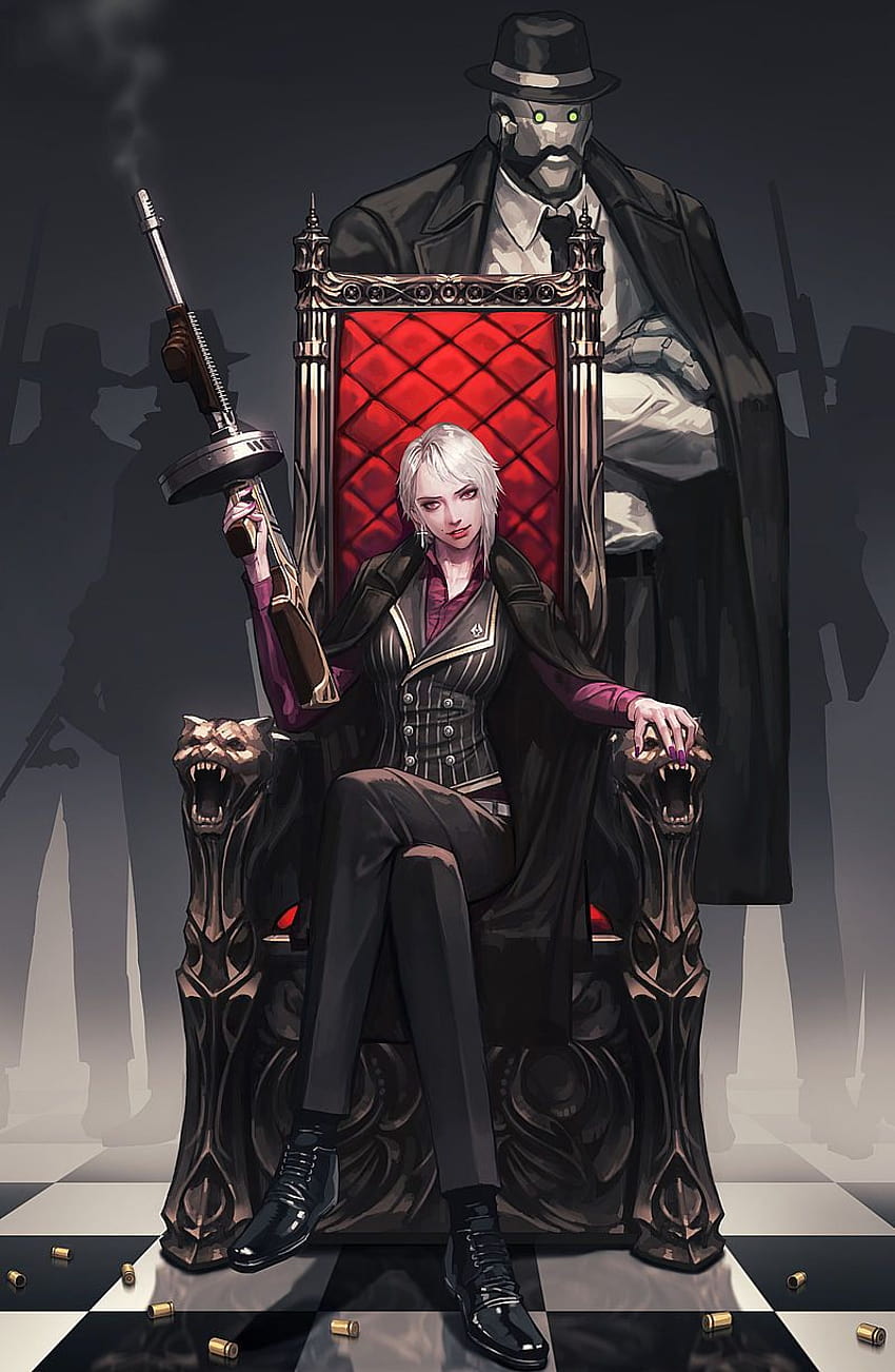 Mafia Queen Ashe, anime mafia HD phone wallpaper | Pxfuel